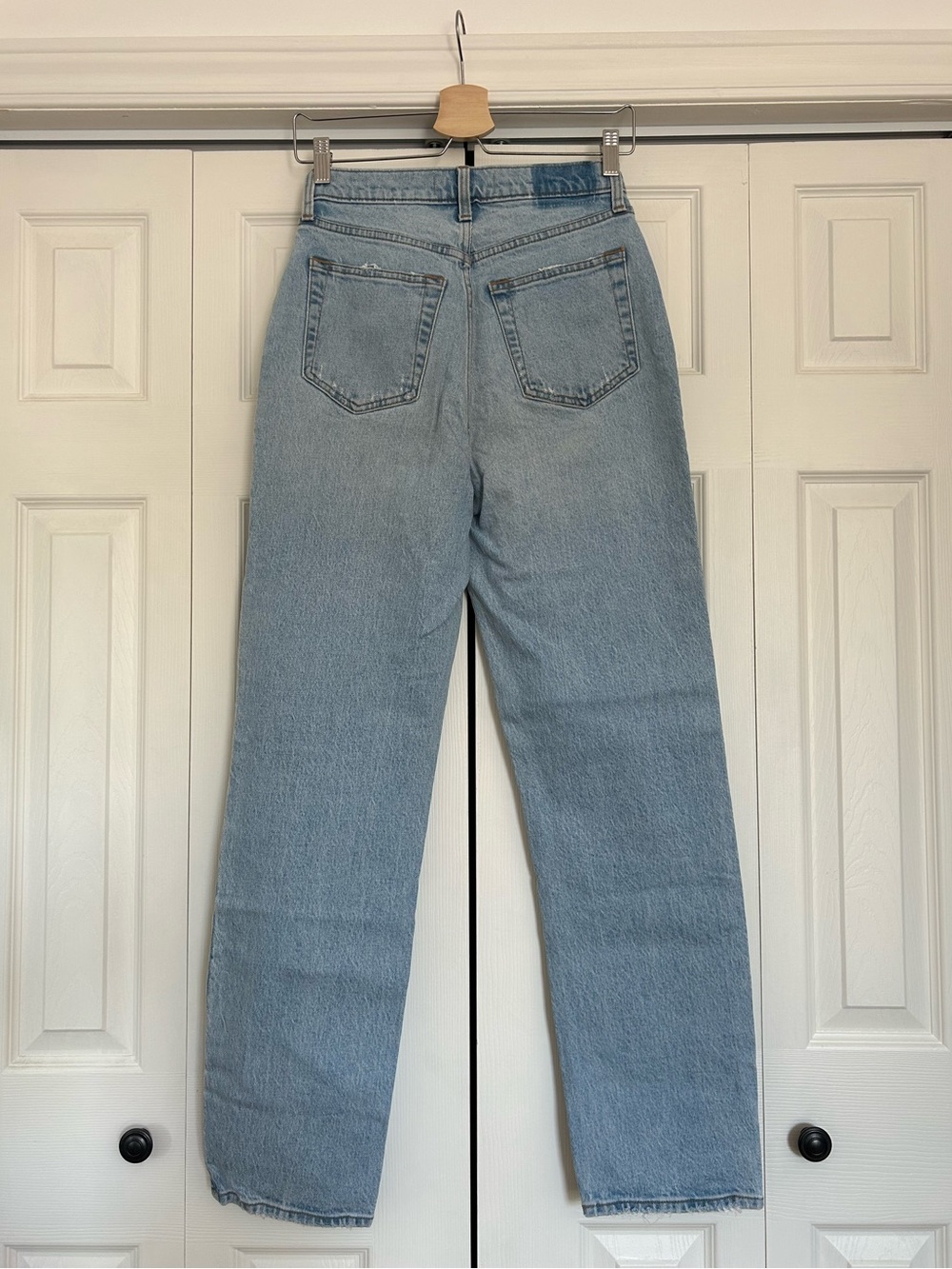 Abercrombie & Fitch The Dad High Rise Crossover Waist Jeans W25 - Picture 4 of 7
